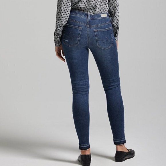 AG ‘The Farrah’ Skinny Ankle High-Rise Jeans Revival Power Stretch Denim… - Picture 2 of 10